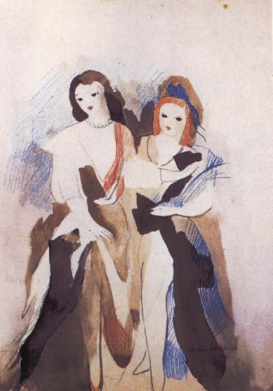 Marie Laurencin Two woman oil painting picture